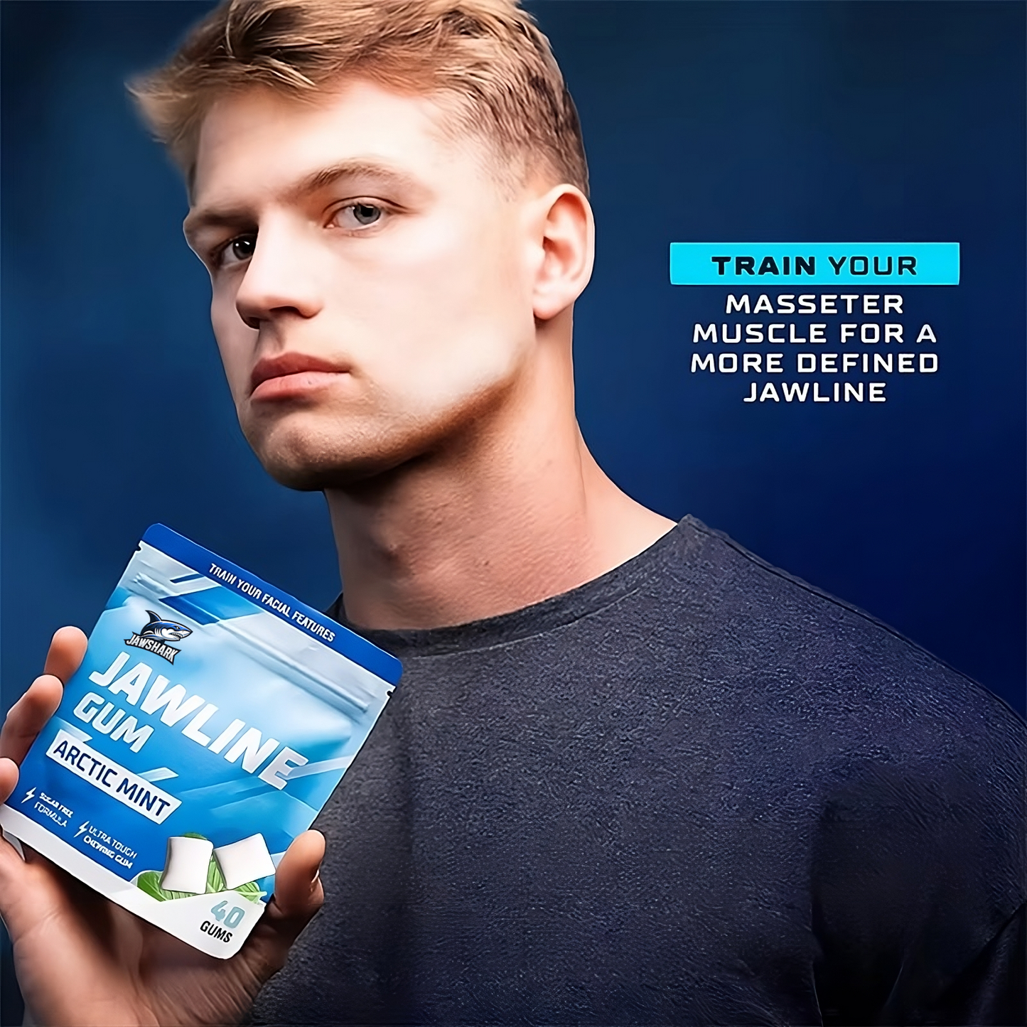 JawShark™ JAWLINE GUM Facial Trainer